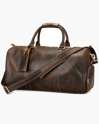 Le Sac Voyage Sienne - Cuir pleine fleur
