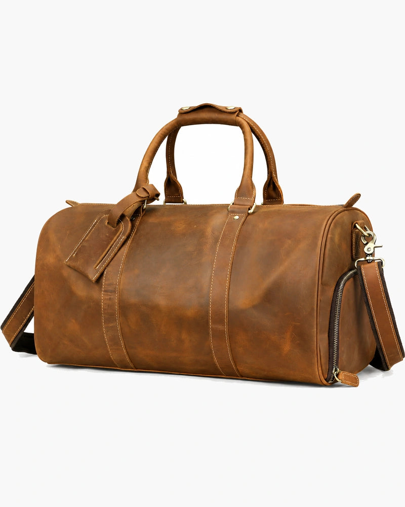 Le Sac Voyage Sienne - Cuir pleine fleur
