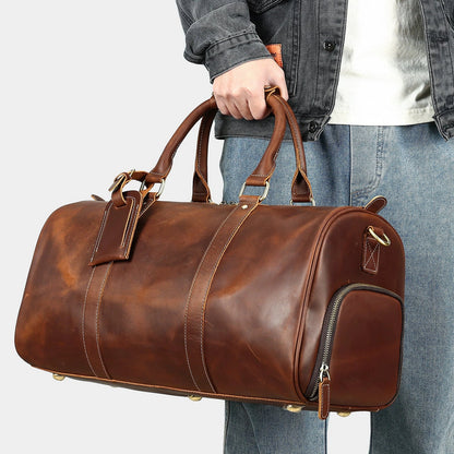Le Sac Voyage Sienne - Cuir pleine fleur
